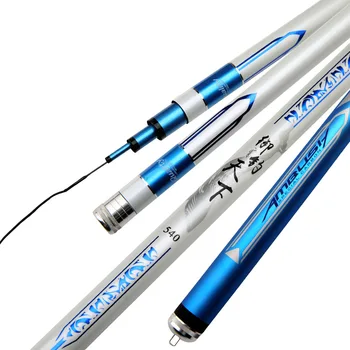 New Type Fishing Rod Ultra Light Super Hard Taiwan Fishing Rod Carried Pole Telescopic Stick Fishing Equipments 3.6m 4.5m 4.8m
New Type Fishing Rod Ultra Light Super Hard Taiwan Fishing Rod Carried Pole Telescopic Stick Fishing Equipments 3.6m 4.5m 4.8m