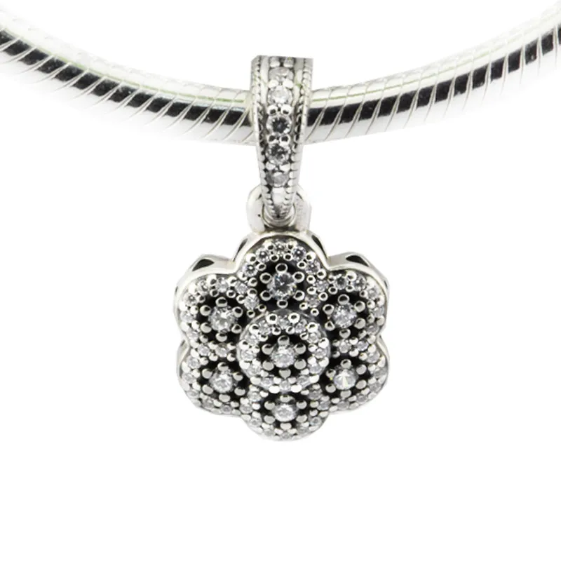 100% 925 Sterling Silver DIY Bead kralen Crystallised Floral Charms Fit Pandora Bracelets Beads for Jewelry Making Wholesale
100% 925 Sterling Silver DIY Bead kralen Crystallised Floral Charms Fit Pandora Bracelets Beads for Jewelry Making Wholesale