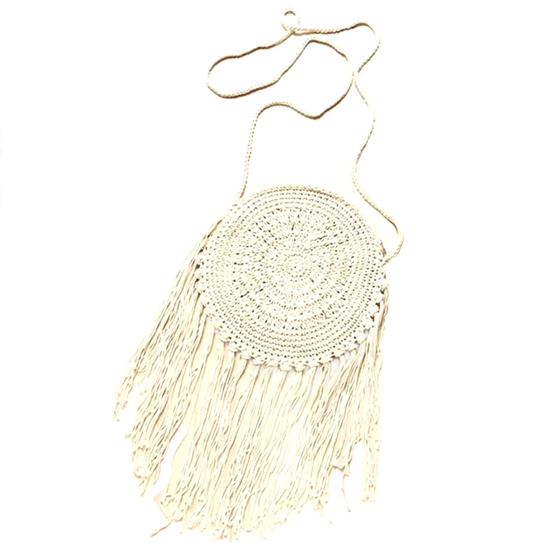 Woman Round Handbags Handmade Straw Bag With Tassel Rattan Woven Vintage Rope Knitted Messenger Bag Lady Summer Beach Tote
Woman Round Handbags Handmade Straw Bag With Tassel Rattan Woven Vintage Rope Knitted Messenger Bag Lady Summer Beach Tote