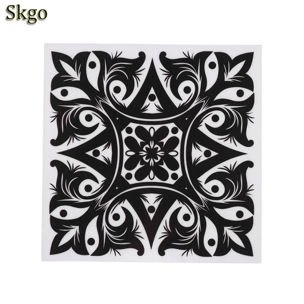 Self-adhensive Waterproof PVC Black Flower Wall White Ceramic Tile Durable DIY Sticker Square Floor
Self-adhensive Waterproof PVC Black Flower Wall White Ceramic Tile Durable DIY Sticker Square Floor