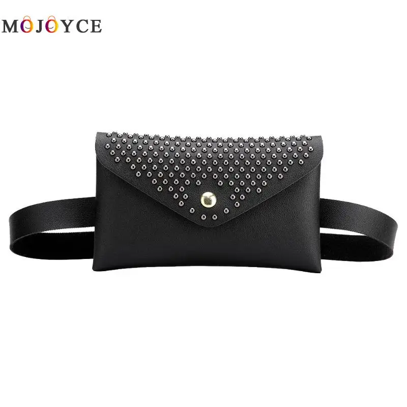 Punk Solid Color Rivet PU Leather Waist Bags Female Flap Fanny Packs Women PU Leather Chest Belt Bags
Punk Solid Color Rivet PU Leather Waist Bags Female Flap Fanny Packs Women PU Leather Chest Belt Bags