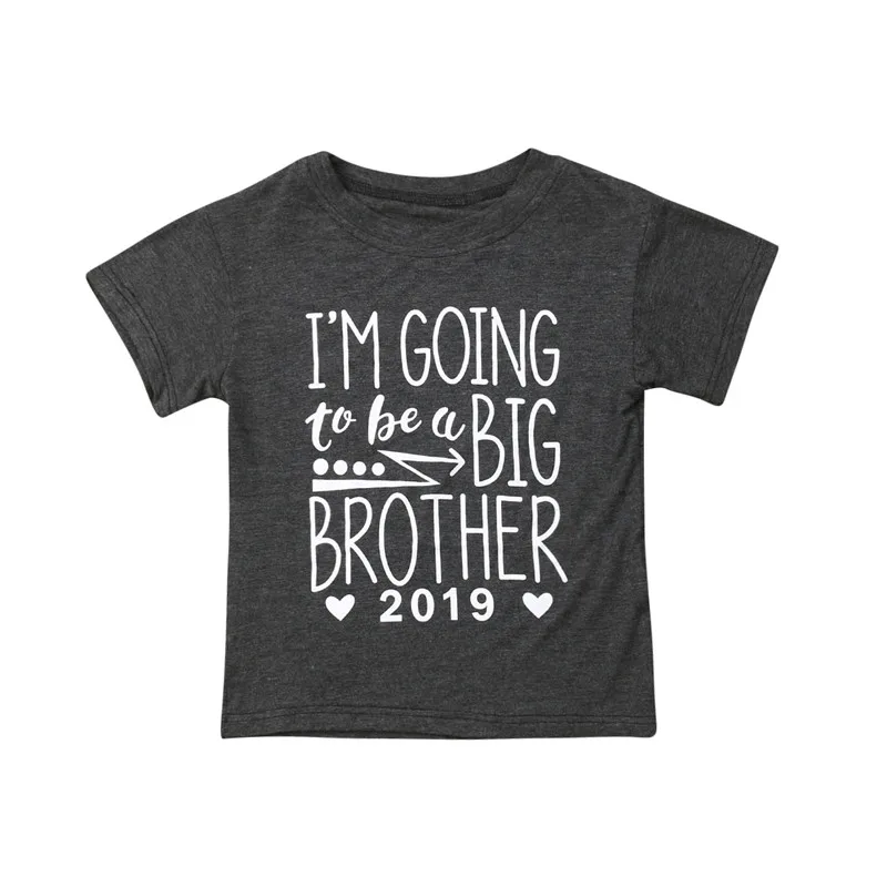Summer Brand New Big Brother Kids Toddler Baby Boy Short Sleeve Letter T-shirt Shirt Tee Tops Gray Clothes
Summer Brand New Big Brother Kids Toddler Baby Boy Short Sleeve Letter T-shirt Shirt Tee Tops Gray Clothes