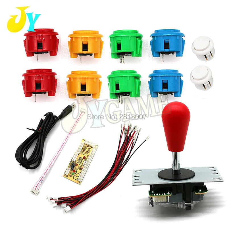 DIY аркадный джойстик комплект 5Pin кабель джойстика 24 мм/30 мм кнопки USB энкодер Овальный шариковый Топ джойстик 6 цветов на выбор
DIY аркадный джойстик комплект 5Pin кабель джойстика 24 мм/30 мм кнопки USB энкодер Овальный шариковый Топ джойстик 6 цветов на выбор