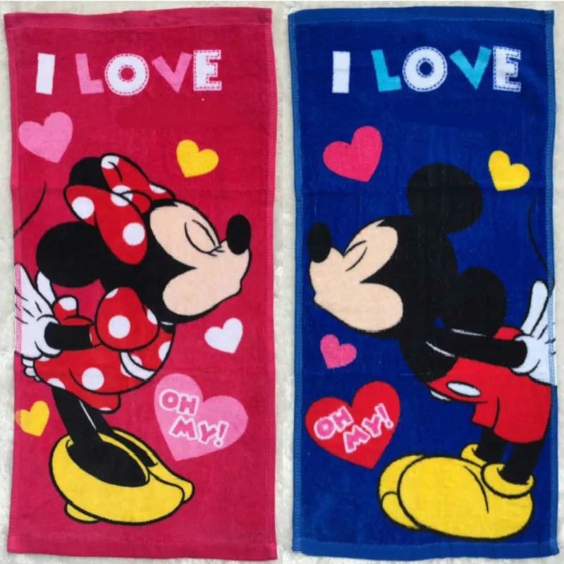 Cute Mickey Microfiber Face Towels Bathroom Minnie Bath Towel Soft Absorbent Romatic Lovers Kids Towel Gifts 28* 55CM
Cute Mickey Microfiber Face Towels Bathroom Minnie Bath Towel Soft Absorbent Romatic Lovers Kids Towel Gifts 28* 55CM