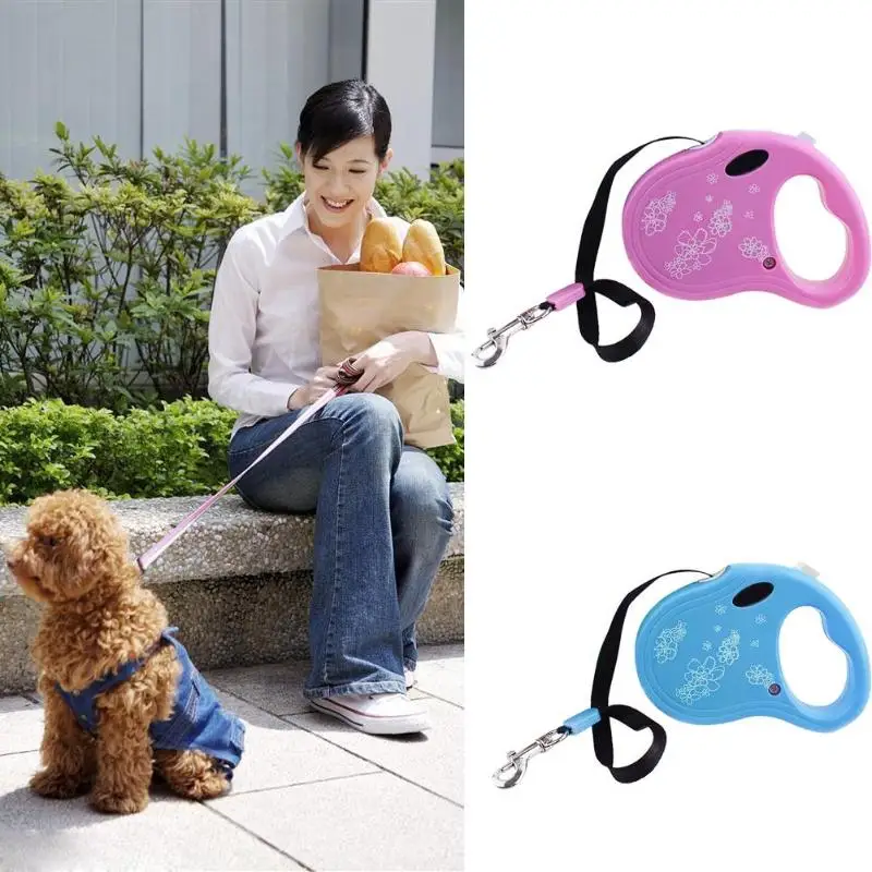 

3 Meters Pet Dog Cat Puppy Automatic Retractable leashes Harnesses Pet Traction Rope Cord Walking Lead Leash Pet Supplies