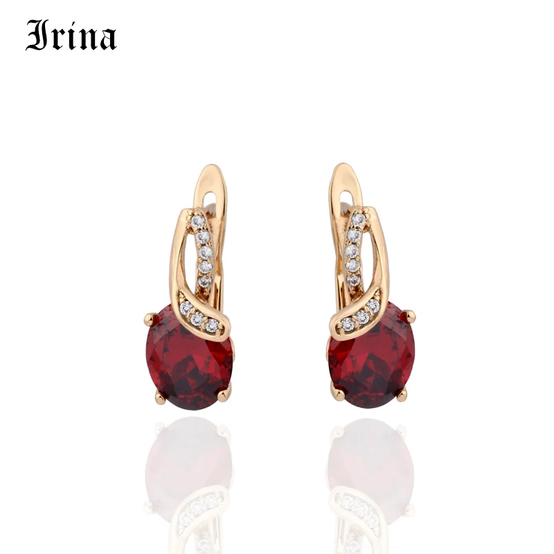 Irina New oval Earrings Women Natural Zircon Party Fine Fashion Jewelry Gold Color Dangle Earrings
Irina New oval Earrings Women Natural Zircon Party Fine Fashion Jewelry Gold Color Dangle Earrings