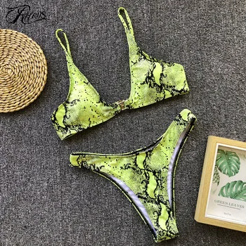 Urifens Summer Snake Print Neon Bikini 2019 Mujer Beach Swimwear Women Sexy Swimsuit Leopard Micro Bikini Push Up Biquini LCN58
Urifens Summer Snake Print Neon Bikini 2019 Mujer Beach Swimwear Women Sexy Swimsuit Leopard Micro Bikini Push Up Biquini LCN58