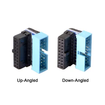 10pcs/lot Male USB 3.0 20pin to Female Extension Adapter Up Down Angled 90 Degree for Motherboard Mainboard
10pcs/lot Male USB 3.0 20pin to Female Extension Adapter Up Down Angled 90 Degree for Motherboard Mainboard