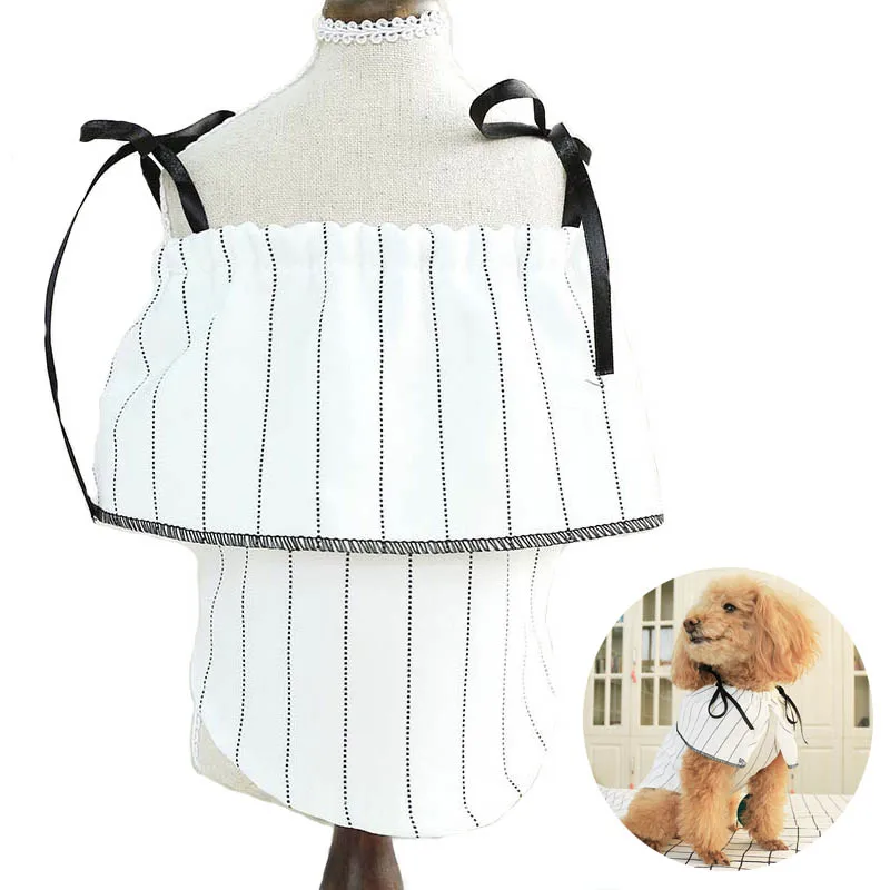 2019 Puppy Dog Clothes Summer Stripe Dog Tshirt Lacing Designer Sweety Cat Dog Vest Chiffon Dress ropa para perro 10E
2019 Puppy Dog Clothes Summer Stripe Dog Tshirt Lacing Designer Sweety Cat Dog Vest Chiffon Dress ropa para perro 10E