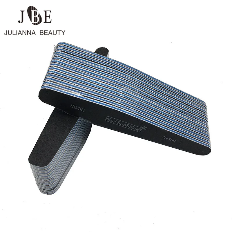 10Pcs/Lot Sanding Nail File 80/100 Washable Nail Buffer Block Pedicure Manicure Tips UV Gel Polish Curve Nail Care Tools Black
10Pcs/Lot Sanding Nail File 80/100 Washable Nail Buffer Block Pedicure Manicure Tips UV Gel Polish Curve Nail Care Tools Black