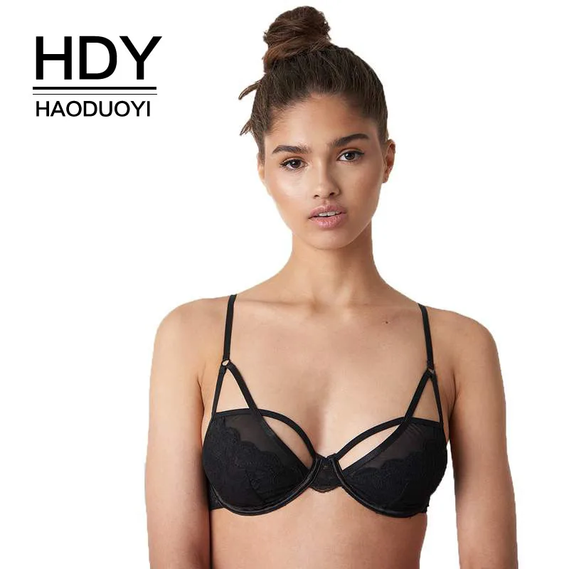 HDY Haoduoyi Euramerican Fashion New style Delicate Sexy Hollowed-out Cat Ears With Lace Stitching Micro-transparent Bra
HDY Haoduoyi Euramerican Fashion New style Delicate Sexy Hollowed-out Cat Ears With Lace Stitching Micro-transparent Bra