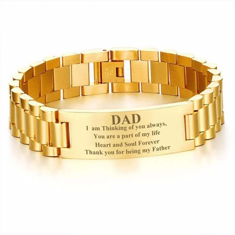 Vnox TO DAD Gift- 15.5mm Bracelets for Men Bangle Heavy Stainless Steel Link Chain Male Pulseira Fathers Day Jewelry
Vnox TO DAD Gift- 15.5mm Bracelets for Men Bangle Heavy Stainless Steel Link Chain Male Pulseira Fathers Day Jewelry