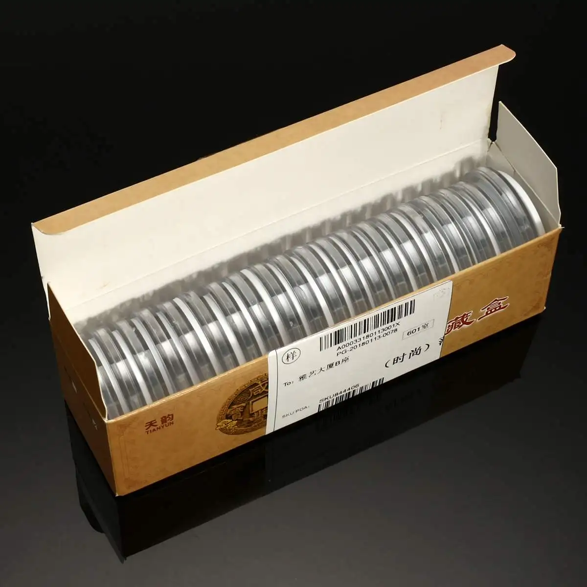 20pcs Transparent Applied Mint Coin Display Holder Storage Boxes Capsules Protector 20-40mm
20pcs Transparent Applied Mint Coin Display Holder Storage Boxes Capsules Protector 20-40mm