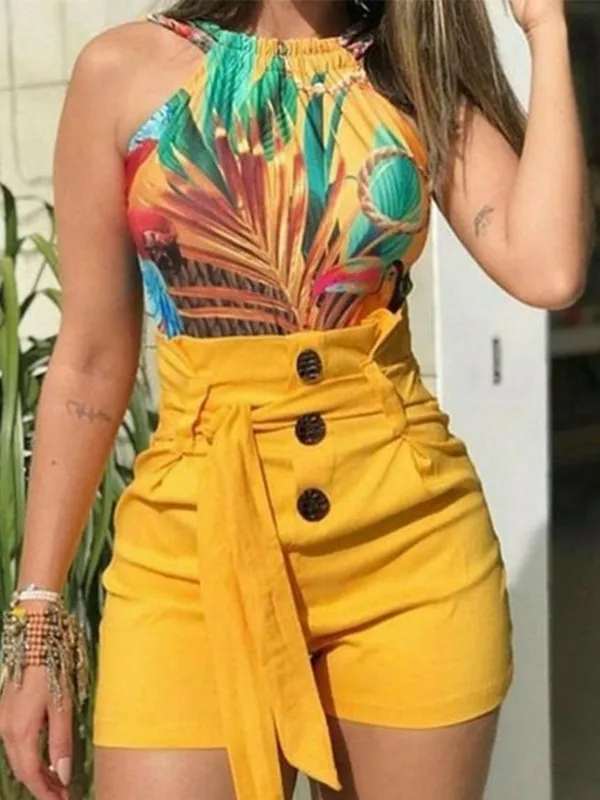 Hirigin Summer Women Ladies High Waist Casual Button Bandage Beach Hot Shorts Size S-XL
Hirigin Summer Women Ladies High Waist Casual Button Bandage Beach Hot Shorts Size S-XL
