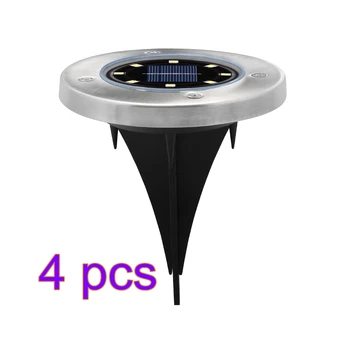 4pcs 8 LED Solar Light Ground Water-Resistant Path Outdoor Solar Garden Light Yard Lawn Pathway LED Lamp Dropshipping
4pcs 8 LED Solar Light Ground Water-Resistant Path Outdoor Solar Garden Light Yard Lawn Pathway LED Lamp Dropshipping