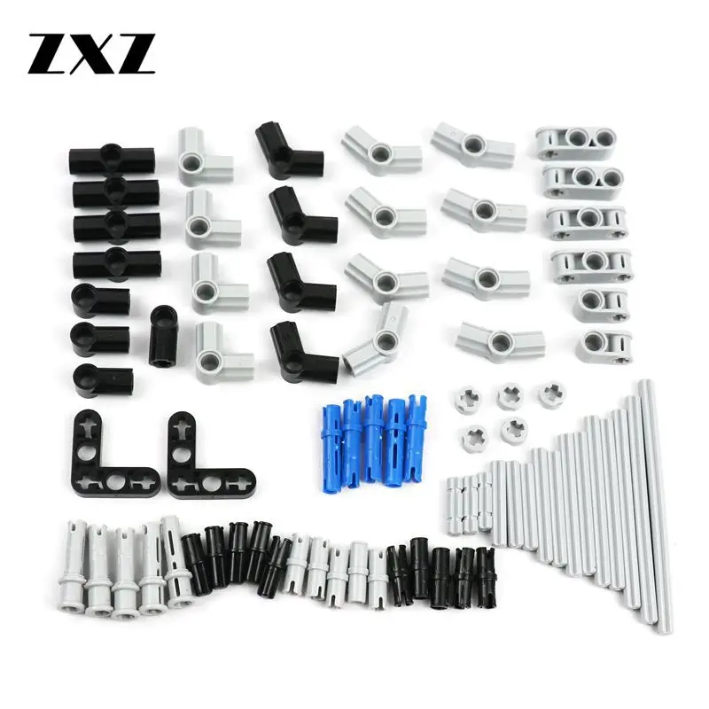 77PCS MOC Building Blocks Technic Angle Connector Cross Axle Plug Toys For Children Kid Compatible With Legoes Technic Parts
77PCS MOC Building Blocks Technic Angle Connector Cross Axle Plug Toys For Children Kid Compatible With Legoes Technic Parts