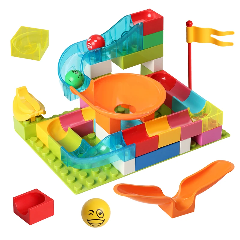 Big Building Blocks Toy Ball Maze Race Run Track Accessories Compatible Brand Blocks Slide Slideway Toys For Children
Big Building Blocks Toy Ball Maze Race Run Track Accessories Compatible Brand Blocks Slide Slideway Toys For Children