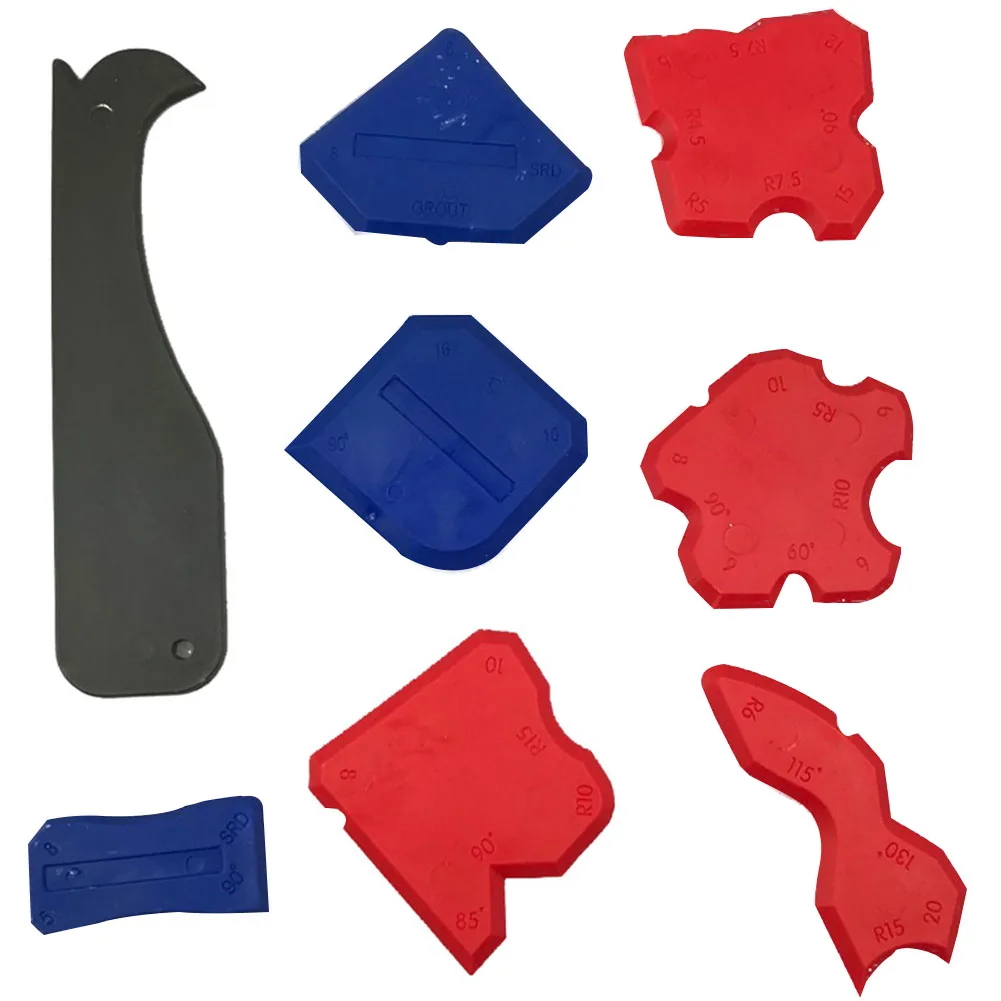 8 Pcs Home Profile Line Smoothing Joint Corner Caulk Remover Silicone Sealant Caulking Multifunction Tool Shovel Glue Finishing
8 Pcs Home Profile Line Smoothing Joint Corner Caulk Remover Silicone Sealant Caulking Multifunction Tool Shovel Glue Finishing