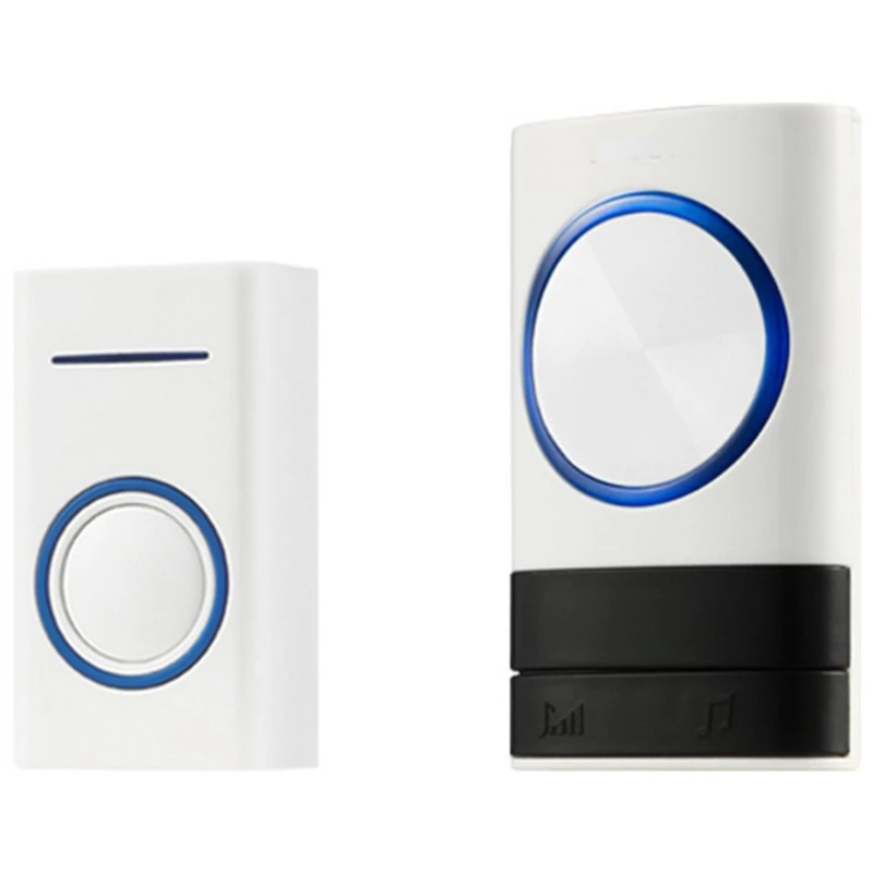 Eu Plug Wireless Music Led Doorbell Outdoor Transmitter Indoor Receiver 200M Remote Control Timbres Wireless For Home
Eu Plug Wireless Music Led Doorbell Outdoor Transmitter Indoor Receiver 200M Remote Control Timbres Wireless For Home
