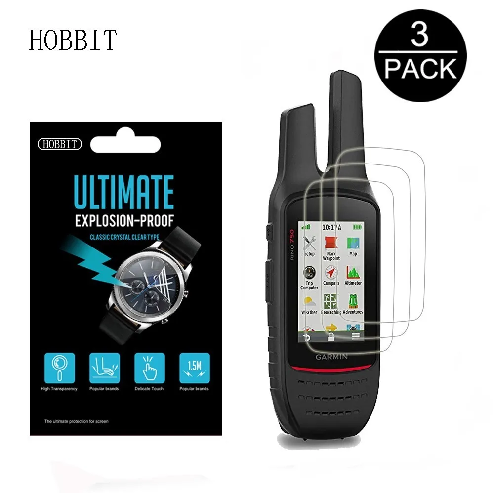 Защитная пленка для Garmin Rino 750 755t 700 3 упаковки прочная ручная с GPS Навигатором