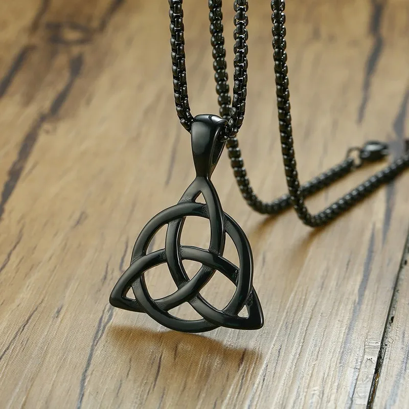 Irish Celtic Knot Men Necklace Spiritual Pendant Inspirational Man Choker Vintage Jewelry In 24inch Chain
Irish Celtic Knot Men Necklace Spiritual Pendant Inspirational Man Choker Vintage Jewelry In 24inch Chain