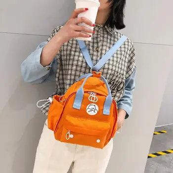 Cute Pattern Waterproof Women Backpack Shoulder School Bags Mini Size Solid Color Backpack Female
Cute Pattern Waterproof Women Backpack Shoulder School Bags Mini Size Solid Color Backpack Female