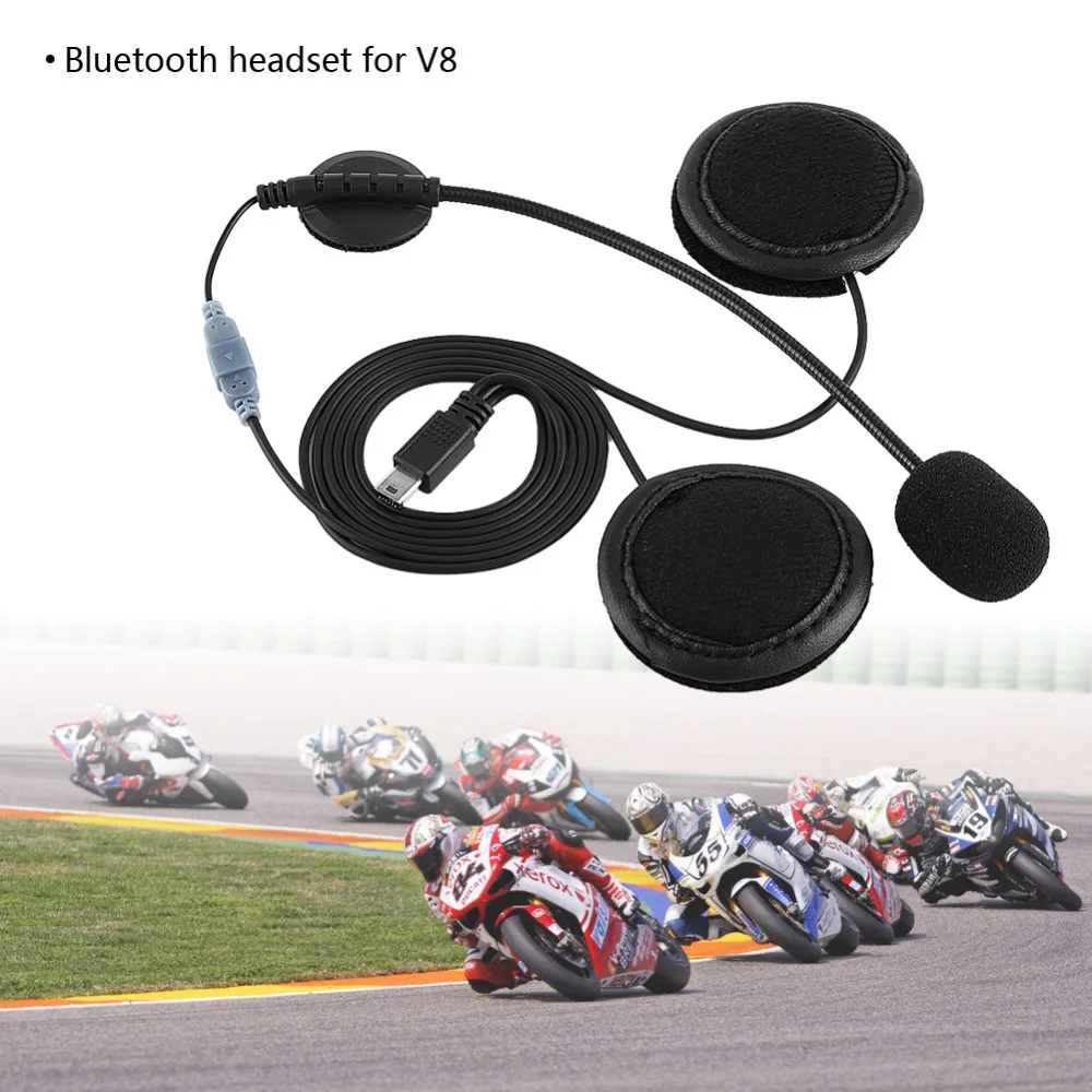 Headset Headphone Microphone For V8 Motorcycle Helmet Intercom Motocicleta Accessories Accessories Bluetooth Bluetooth Headset
Headset Headphone Microphone For V8 Motorcycle Helmet Intercom Motocicleta Accessories Accessories Bluetooth Bluetooth Headset