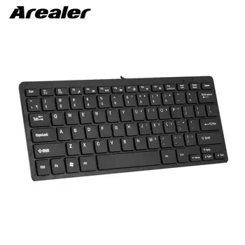 RL-K7 Mini Wired USB Keyboard 78 Keys Small Waterproof Keyboard for Notebook PC Desktop Computer Office
RL-K7 Mini Wired USB Keyboard 78 Keys Small Waterproof Keyboard for Notebook PC Desktop Computer Office