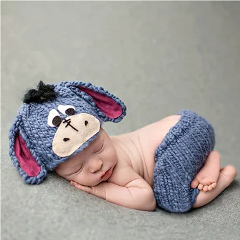 Newborn Photography Props Accessories Baby Photography Costume Crochet Hat+Pants Set Baby Photo Props Cute Baby Cartoon Clothing
Newborn Photography Props Accessories Baby Photography Costume Crochet Hat+Pants Set Baby Photo Props Cute Baby Cartoon Clothing