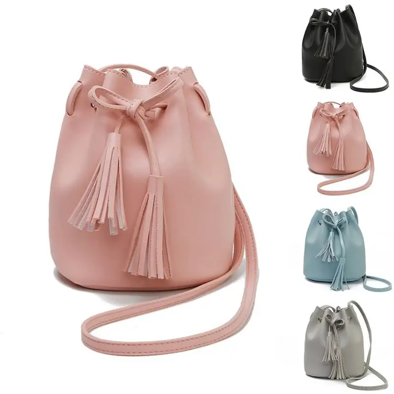 Fashion Tassel Drawstring Shoulder Bag Bucket For Women Ladies Girls Large Capacity PU Leather Crossbody Bag Female Tote
Fashion Tassel Drawstring Shoulder Bag Bucket For Women Ladies Girls Large Capacity PU Leather Crossbody Bag Female Tote