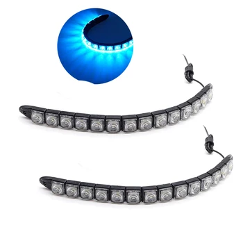 2pcs 14 LED Ice Blue flexible LED daytime running light COB Headlight Accessories Fog Lamp
2pcs 14 LED Ice Blue flexible LED daytime running light COB Headlight Accessories Fog Lamp