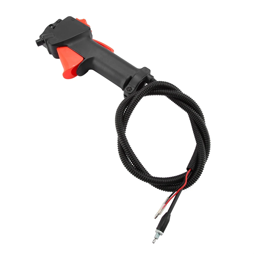 New 26mm Lawn Mower Parts Switches Trimmer Brush Cutter Handle Switch Throttle Trigger Cable Brush Cutter Accessories Tools
New 26mm Lawn Mower Parts Switches Trimmer Brush Cutter Handle Switch Throttle Trigger Cable Brush Cutter Accessories Tools