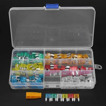 120Pcs Profile Small Size Mini Blade Fuse Assortment Set Auto Car Truck DG 5 10 15 20 25 30A Fuse Box
120Pcs Profile Small Size Mini Blade Fuse Assortment Set Auto Car Truck DG 5 10 15 20 25 30A Fuse Box