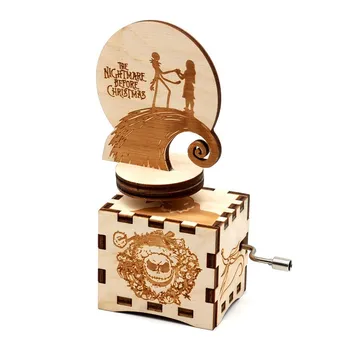 New Antique Carved Halloween Theme Hand Cranked Music Box Wood Children's Day Gifts Birthday Gifts
New Antique Carved Halloween Theme Hand Cranked Music Box Wood Children's Day Gifts Birthday Gifts