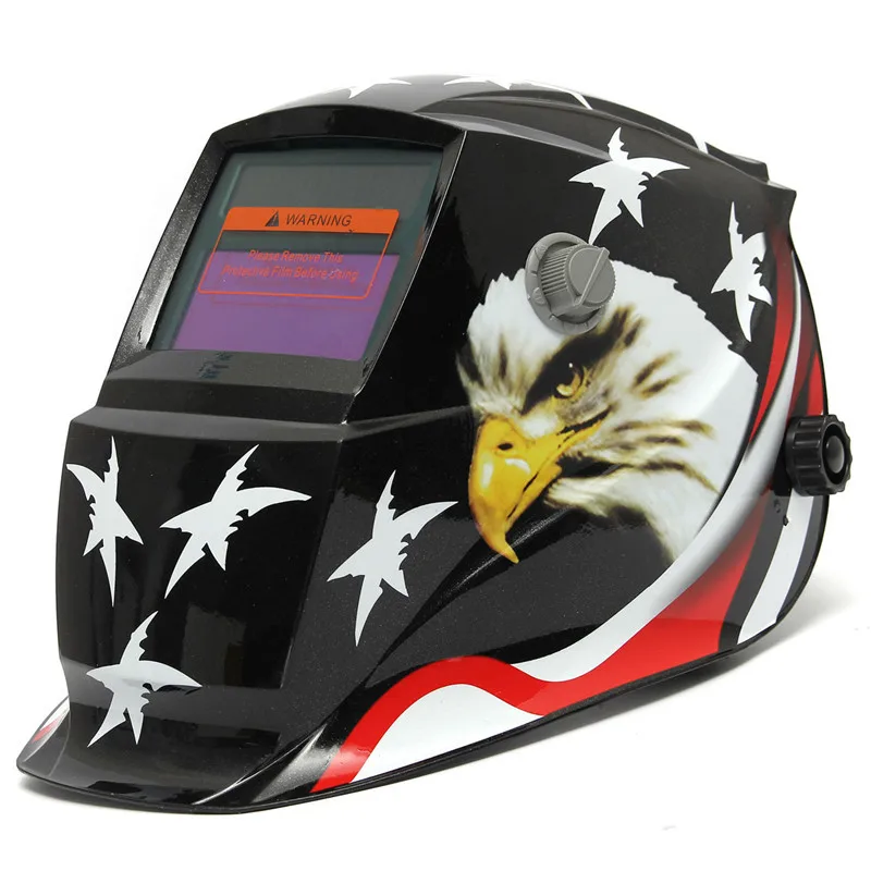 Eagle Stars Auto Darkening Solar Welding Mask Helmet Electric TIG MIG Welders Lens Mask Black Welding Helmets
Eagle Stars Auto Darkening Solar Welding Mask Helmet Electric TIG MIG Welders Lens Mask Black Welding Helmets