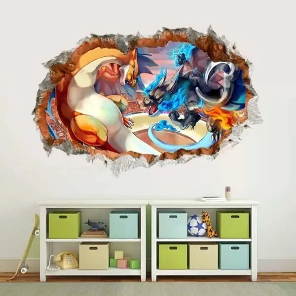 Cartoon Pokemon Charizard Wall Sticker Kids Mural Vinyl Game Decal Nursery Decor Wall Stickers
Cartoon Pokemon Charizard Wall Sticker Kids Mural Vinyl Game Decal Nursery Decor Wall Stickers