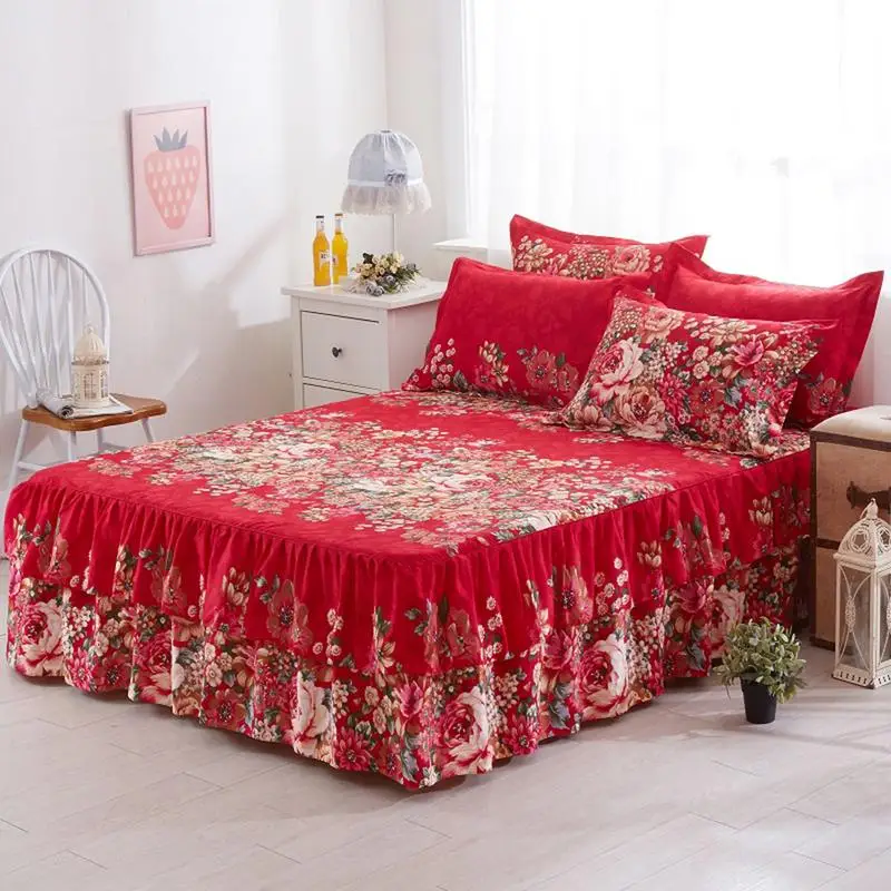 bed skirts queen size 150x200cm Floral Fitted Sheet Cover Graceful Bedspread Lace Fitted Sheet Bedroom Bed Cover Skirt Wedding
bed skirts queen size 150x200cm Floral Fitted Sheet Cover Graceful Bedspread Lace Fitted Sheet Bedroom Bed Cover Skirt Wedding