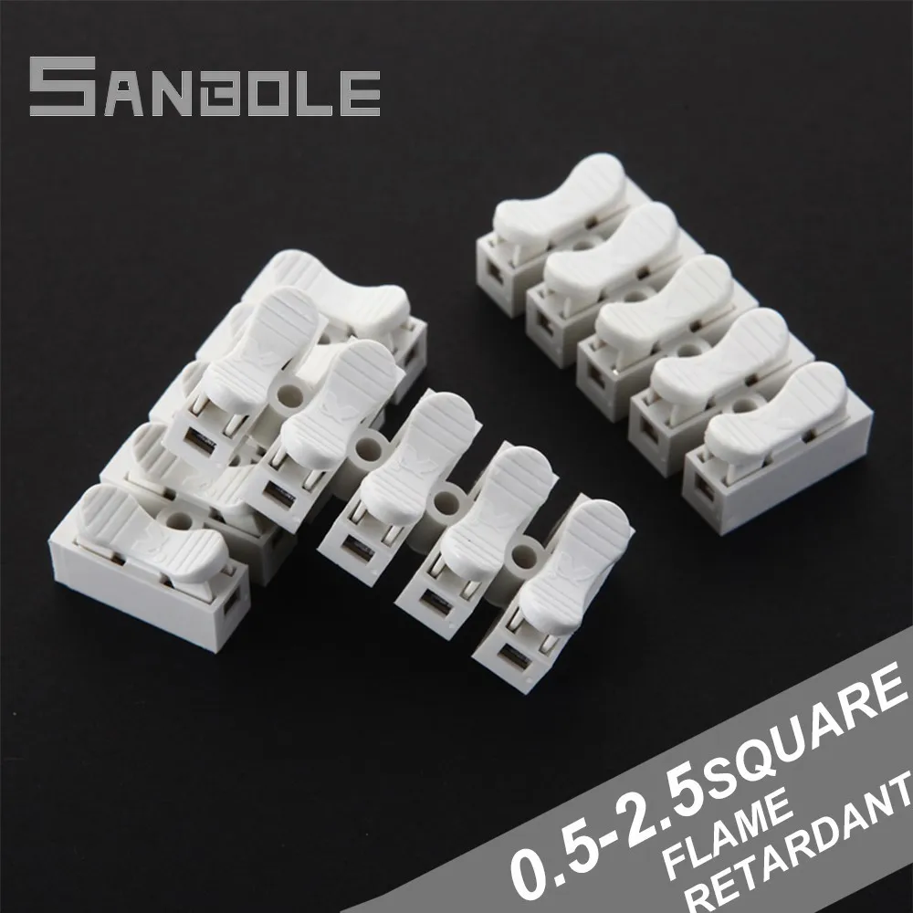 Terminal Block Connector 5 Position Press Type Docking Universal Fast Connection Wire No Welding For LED Strip CH-5 (20PCS)
Terminal Block Connector 5 Position Press Type Docking Universal Fast Connection Wire No Welding For LED Strip CH-5 (20PCS)
