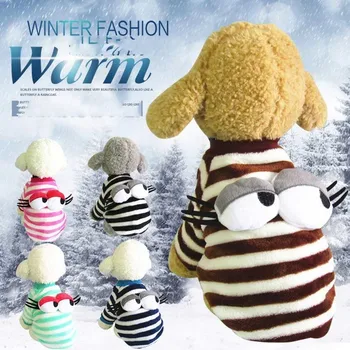 Stripes Chihuahua Clothes French Bulldog Honden Jasjes Pet Costume Ropa Chihuahua Vetements Chien Winter Flannel Dog Jacket
Stripes Chihuahua Clothes French Bulldog Honden Jasjes Pet Costume Ropa Chihuahua Vetements Chien Winter Flannel Dog Jacket