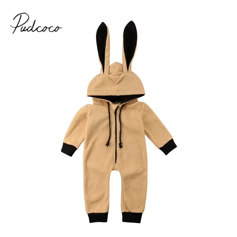 2018 Brand New 0-24M Infant Baby Boys Girls Autumn Winter Warm Romper Long 3D Bunny Ears Hooded Zipper Jumpsuits Romper Playsuit
2018 Brand New 0-24M Infant Baby Boys Girls Autumn Winter Warm Romper Long 3D Bunny Ears Hooded Zipper Jumpsuits Romper Playsuit