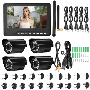 security camera 7inch HD 2.4GHz Wireless Monitor Camera Kit Security Surveillance System security camera
security camera 7inch HD 2.4GHz Wireless Monitor Camera Kit Security Surveillance System security camera