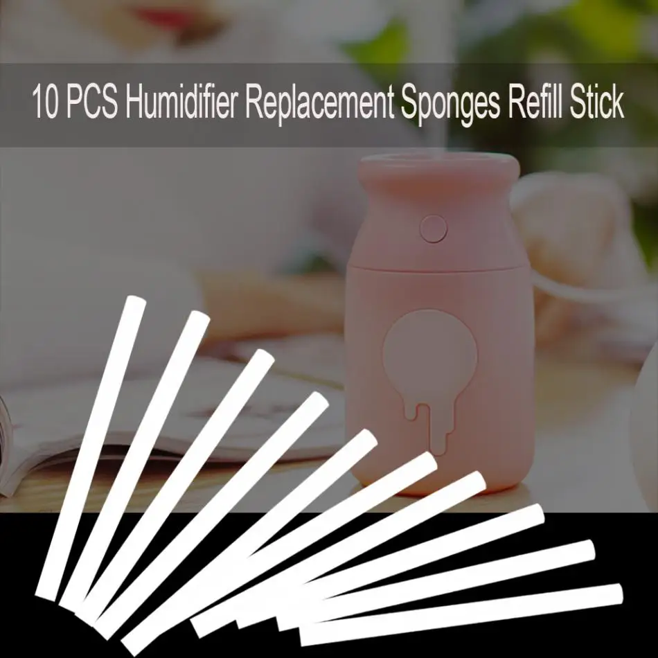 10pcs/Pack Mini Humidifier filter Portable Sponges Refill Sticks USB Humidifier Replacement Light bulb Humidifier Diffuser
10pcs/Pack Mini Humidifier filter Portable Sponges Refill Sticks USB Humidifier Replacement Light bulb Humidifier Diffuser