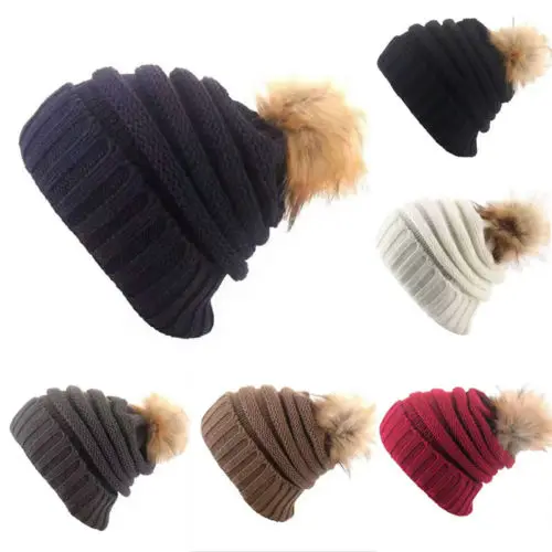 FOCUSNORM New Fashion Women Winter Beanie Hat Knitted Ladies Fashion Large Pom Pom Warmth Ski Gifts UK
FOCUSNORM New Fashion Women Winter Beanie Hat Knitted Ladies Fashion Large Pom Pom Warmth Ski Gifts UK