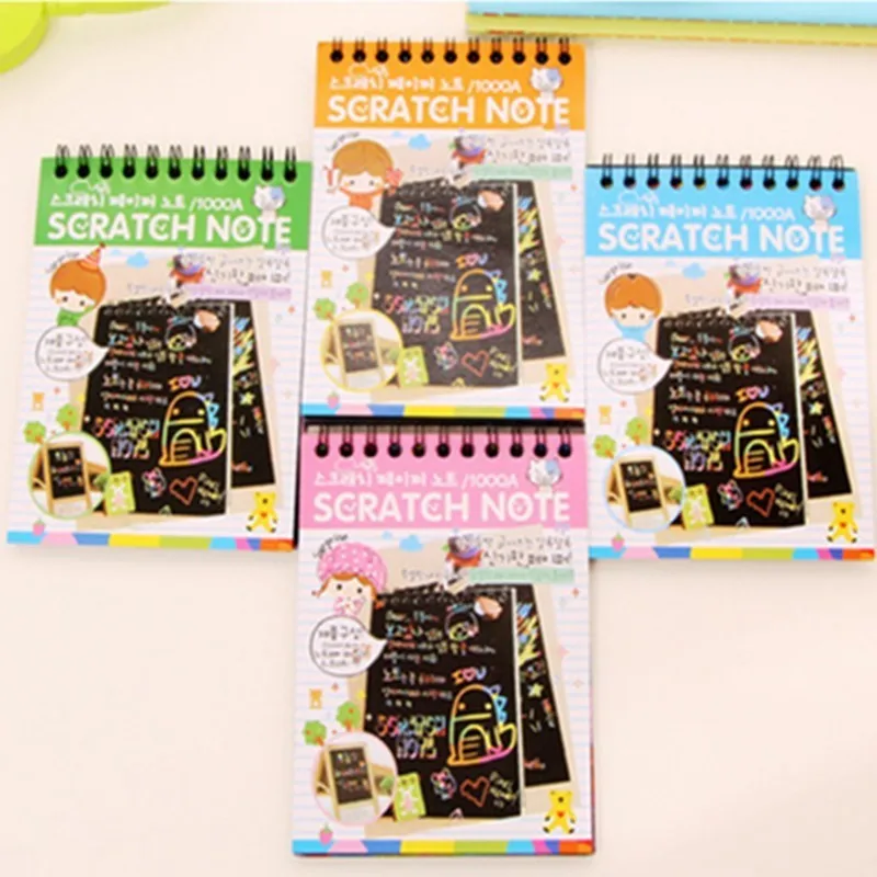Creative DIY Sketchbook Black Card Board Kids Painting Drawing Sketch Notes Toy Notepad School Stationary Store Supplies 016044
Creative DIY Sketchbook Black Card Board Kids Painting Drawing Sketch Notes Toy Notepad School Stationary Store Supplies 016044