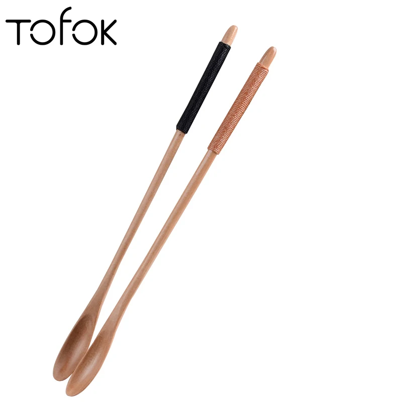 Tofok Slim Wooden Spoon Long Handle Soup Dessert Coffee Stirring Scoop Ice Cream Honey Jar Mixing Ladle Bar Kitchen Tableware
Tofok Slim Wooden Spoon Long Handle Soup Dessert Coffee Stirring Scoop Ice Cream Honey Jar Mixing Ladle Bar Kitchen Tableware