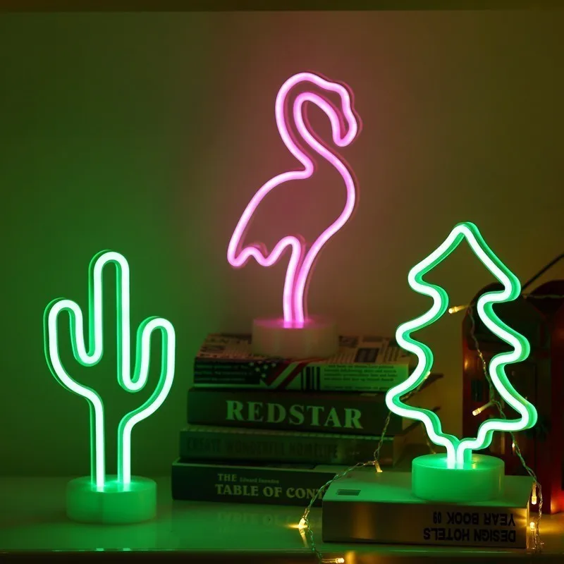 YHINT led Neon Night Light Battery Power flamingo Table Lamp Holiday decorative luminaria Festival Wedding Home Decor lamparas
YHINT led Neon Night Light Battery Power flamingo Table Lamp Holiday decorative luminaria Festival Wedding Home Decor lamparas