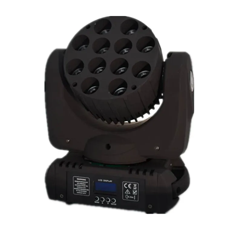 Светодиодный прожектор с вращающейся головкой 12x10 Вт 4 в 1 dmx512 | Лампы и освещение