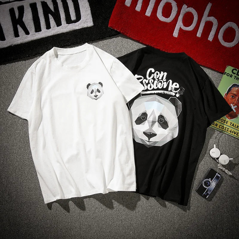 Men's T shirt 2019 summer new slimming animal print short sleeve loose casual round neck five-point sleeve youth men's wear
Men's T shirt 2019 summer new slimming animal print short sleeve loose casual round neck five-point sleeve youth men's wear