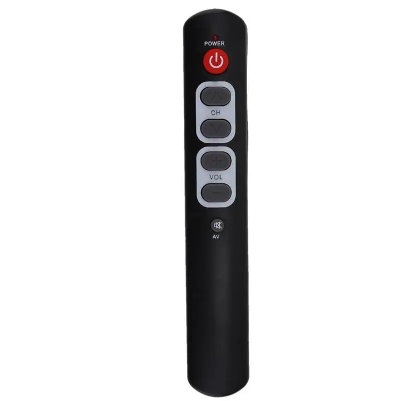 Фото 6-key Pure Learning Remote Control with big buttons over 10m smart controller duplicate for TV STB DVD DVB HIFI remote | Электроника