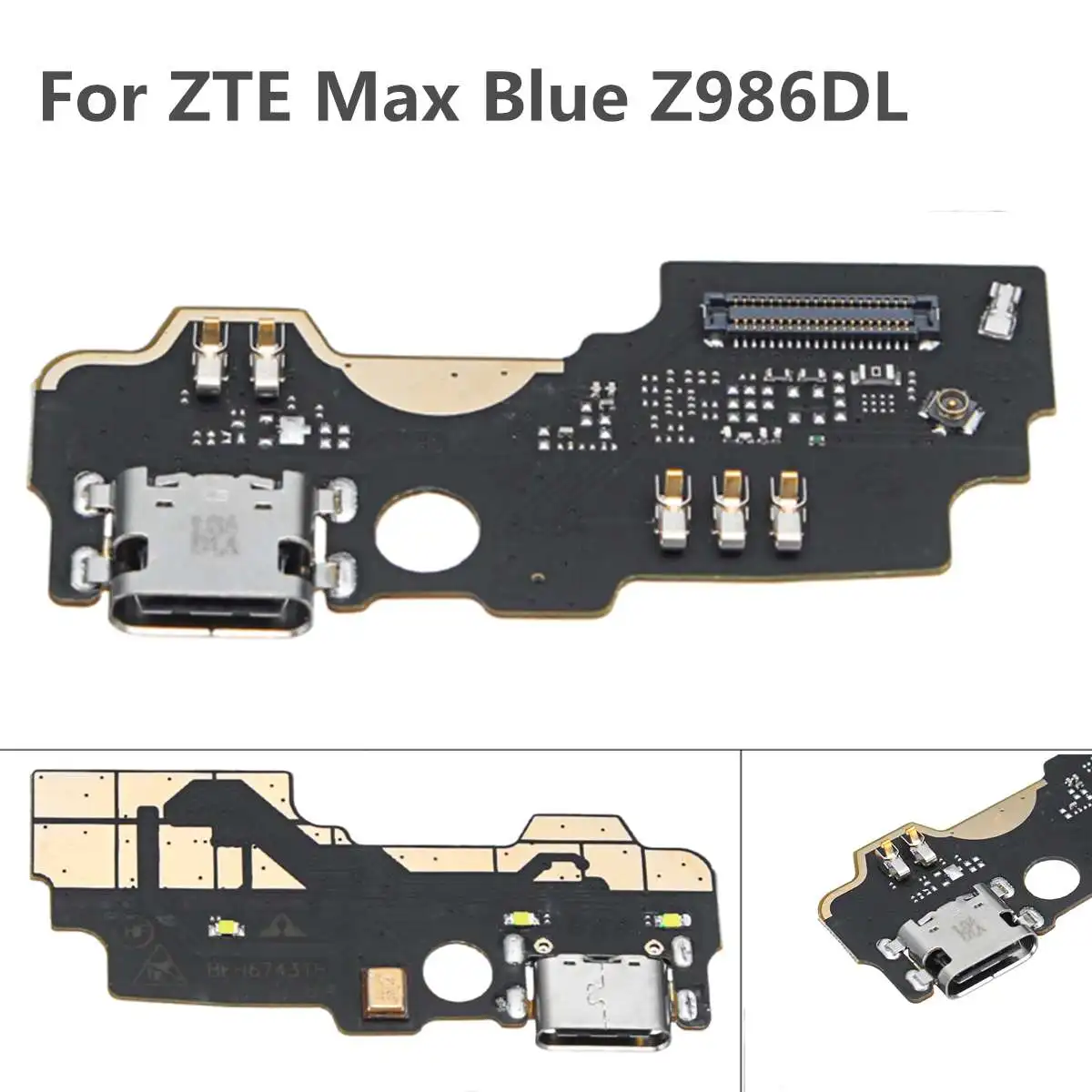 Microphone USB Charging Port Dock Flex Cable Charger Plug + Mic For ZTE Max Blue Z986DL replacement parts
Microphone USB Charging Port Dock Flex Cable Charger Plug + Mic For ZTE Max Blue Z986DL replacement parts